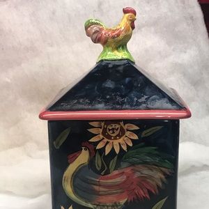 Vintage Rooster Cookie Jar